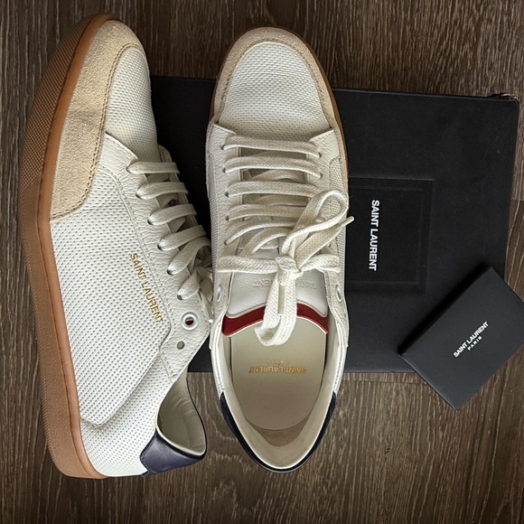 Saint Laurent White Women's Sneakers